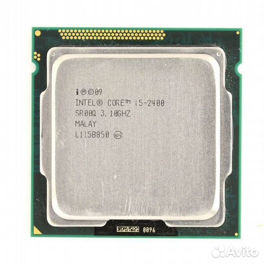 Материнская плата с процессором и памятью