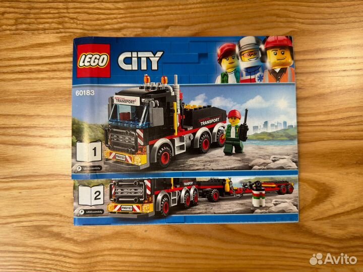 Lego Инструкция 60183 Heavy Cargo Transport