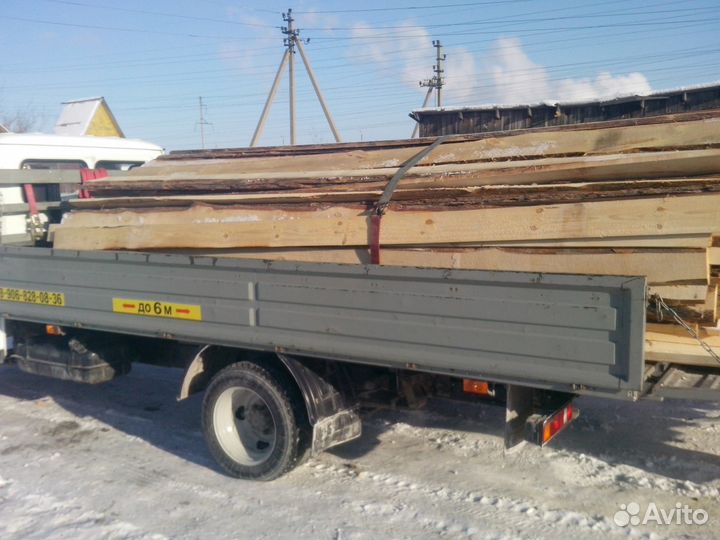 Грузоперевозки газель, 6м