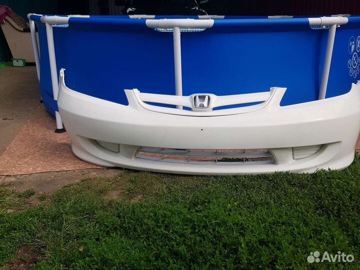 Бампер с решёткой Хонда Цивик