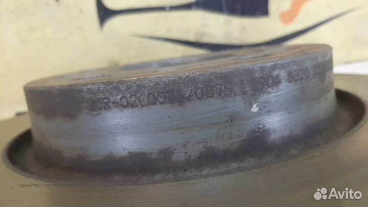 Диск тормозной передний Skoda Octavia А5 лифтбек