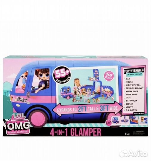 Автобус LOL Surprise Glamper оригинал лол