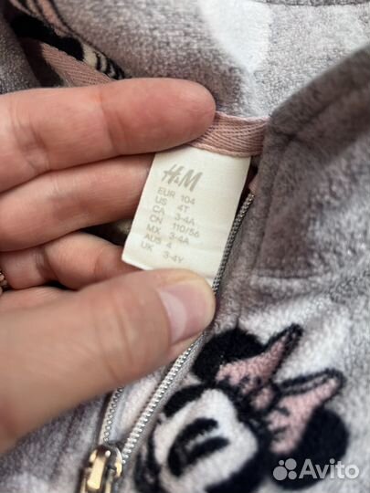 Кофта свитшот H&M на 4-5 лет в идеале