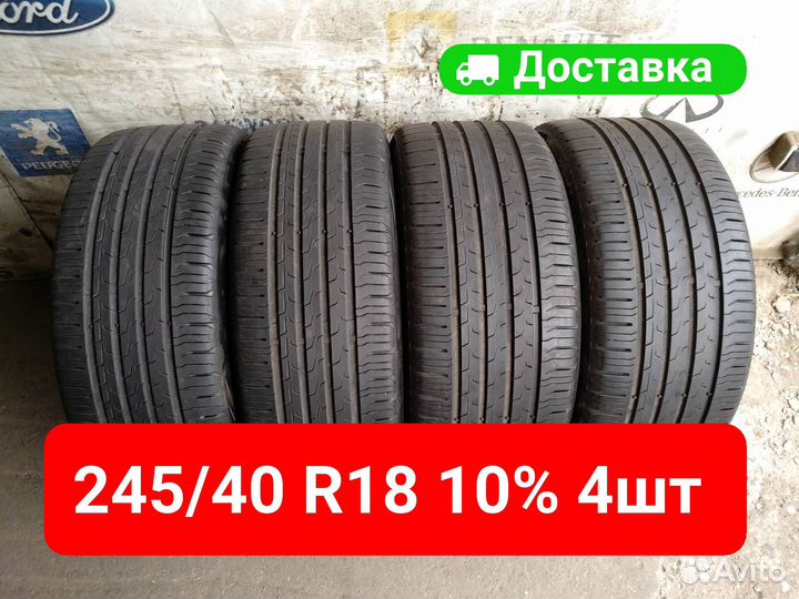 Continental EcoContact 6 245/40 R18 и 225/45 R18 97Y