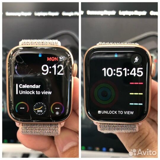 Ремонт Apple Watch замена стекла