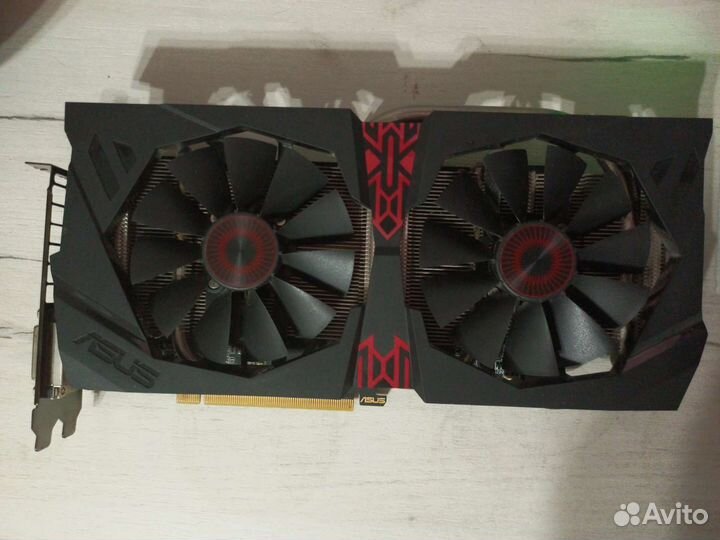 Asus Strix R9380 / не рабочая