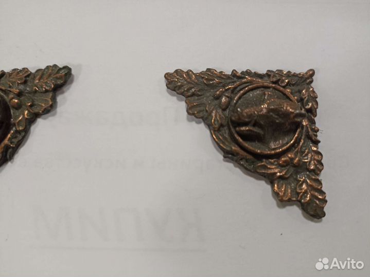 Накладки на уголки книги, картины животные