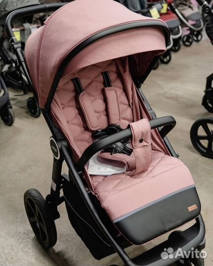 Коляска прогулочная Indigo Corsa розовый