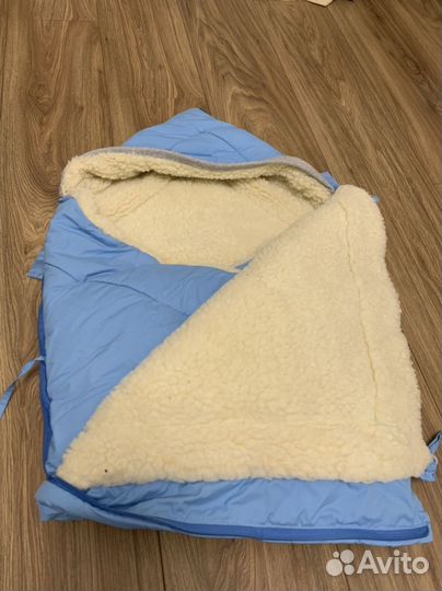 Конверт на выписку для мальчика зима