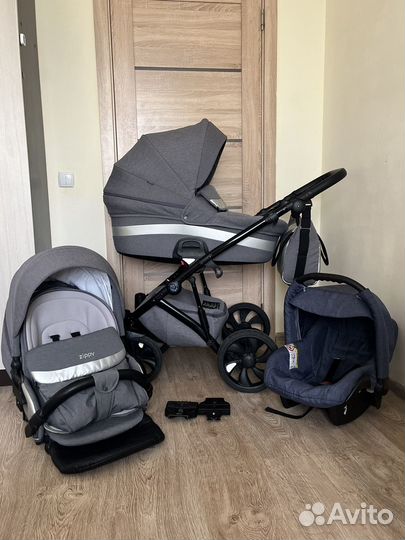 Коляска 3 в 1 Tutis Zippy (Литва)