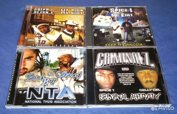 Фирменные Rap CD's