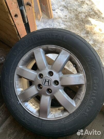 Диски литые Honda CRV родные 225/65R17