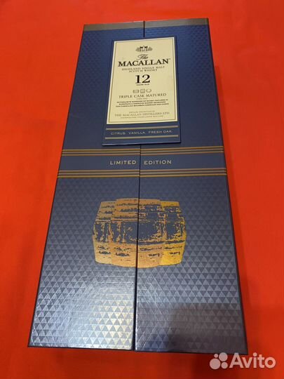 Коробка из-под виски THE macallan