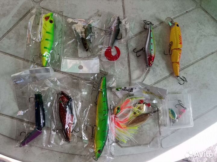 Воблеры, попперы, силикон и блесны