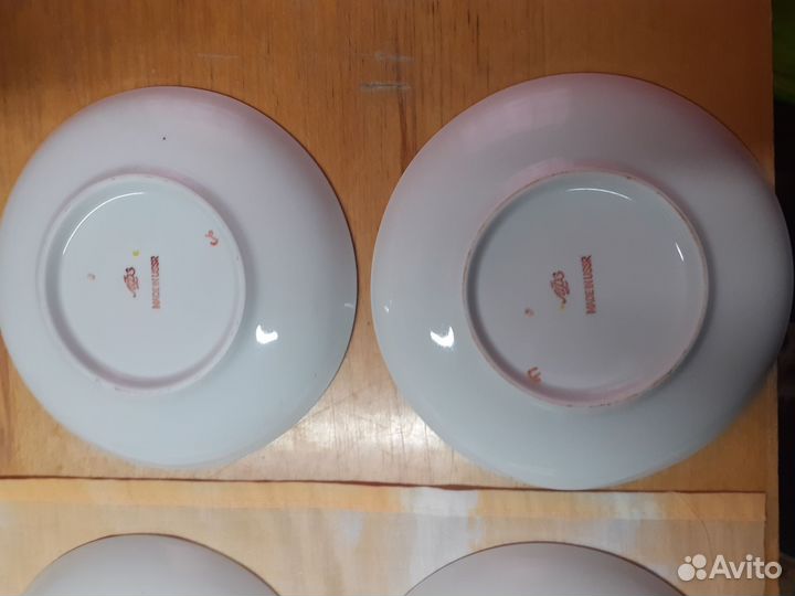 Блюдца с петухами лфз