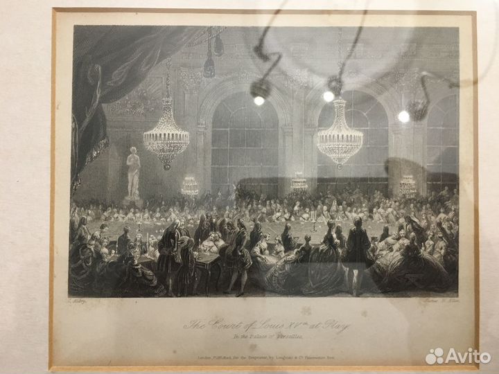 Старинная гравюра