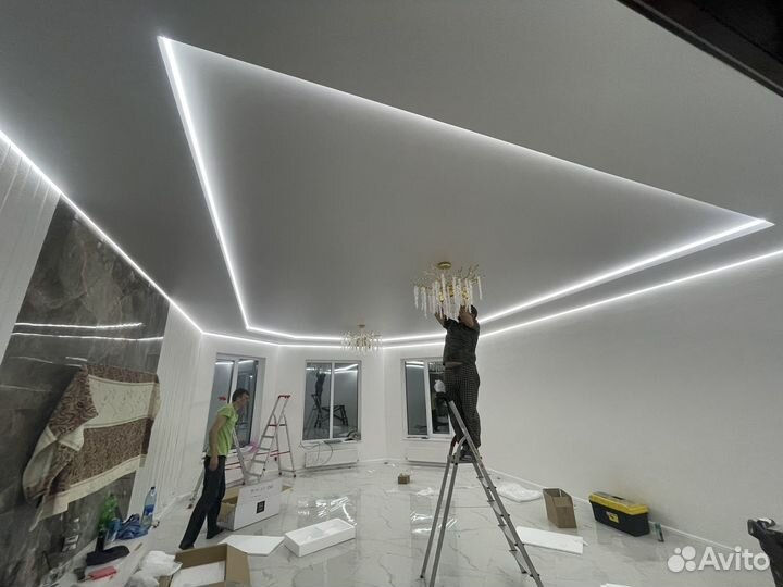 Натяжные потолки
