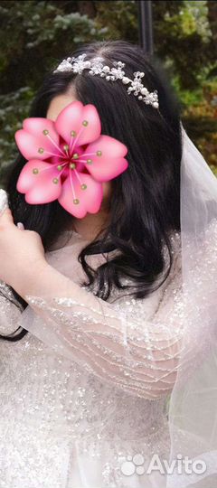 Свадебный ободок