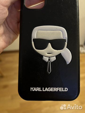 Чехол на iPhone 11 Karl Lagerfeld бампер кейс