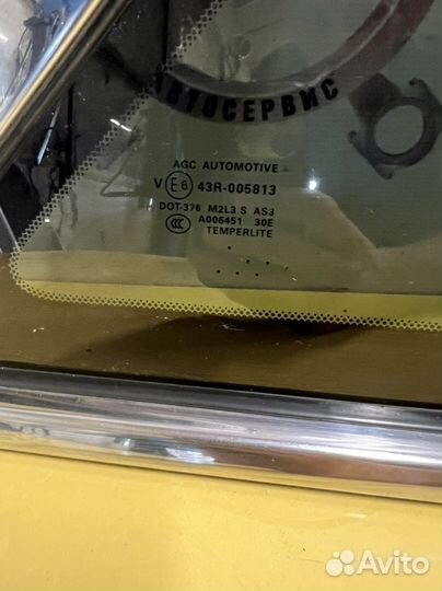 Infiniti QX60 L50 Стекло кузовное глухое правое