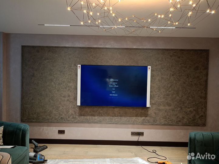 Установка кронштейна для TV, повесить телевизор