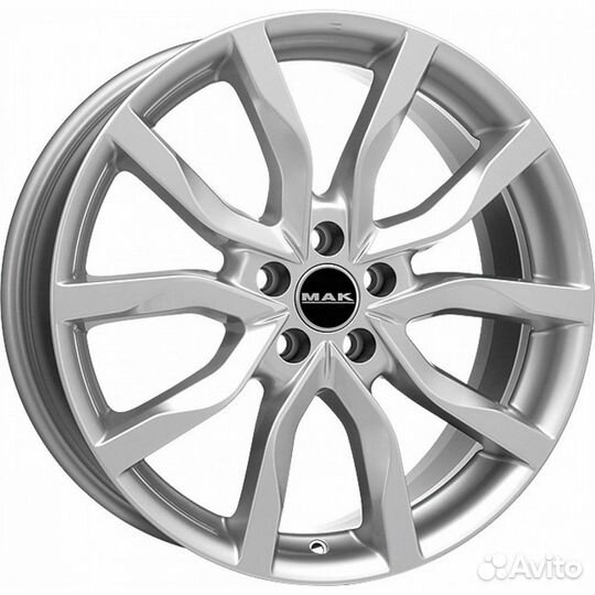 R19 5x112 8J ET30 D66,5 MAK Koln Silver