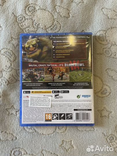 Blood Bowl 3 Brutal Edition ps5 (новый)