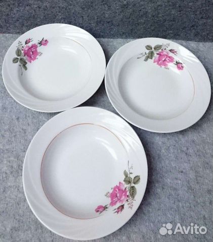 Тарелки 3шт глубокие