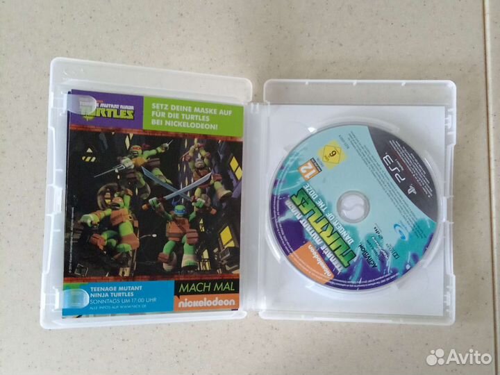Продам игру черепашки ниндзя на ps3