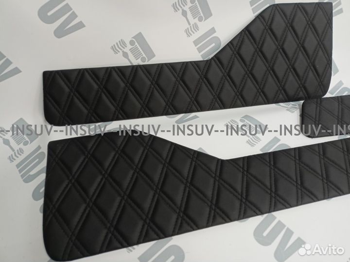 Вставки в двери экокожа Нива Урбан 