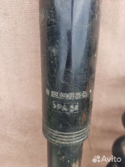 Амортизатор и пружина