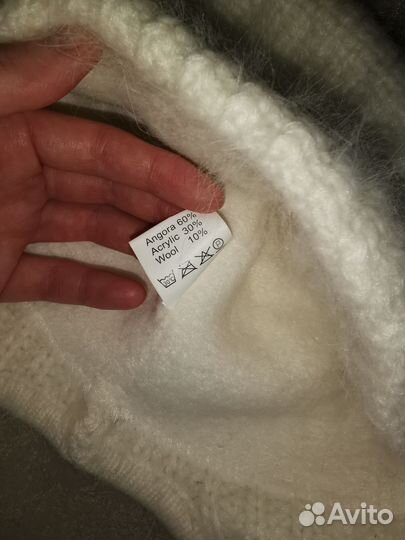 Тёплая зимняя шапка, почти новая