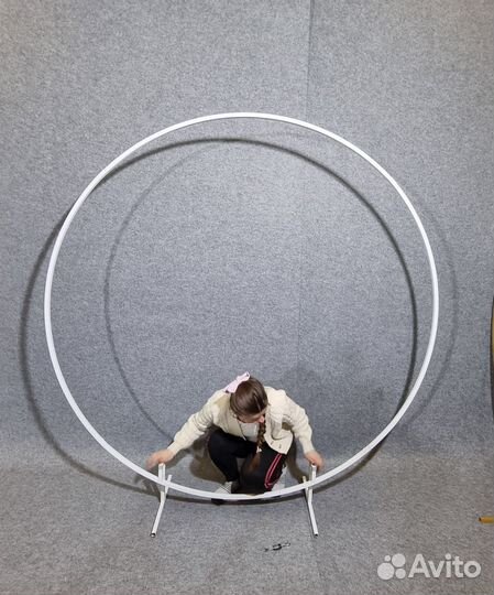 Каркас для фотозоны. Фотозона. Арка круглая