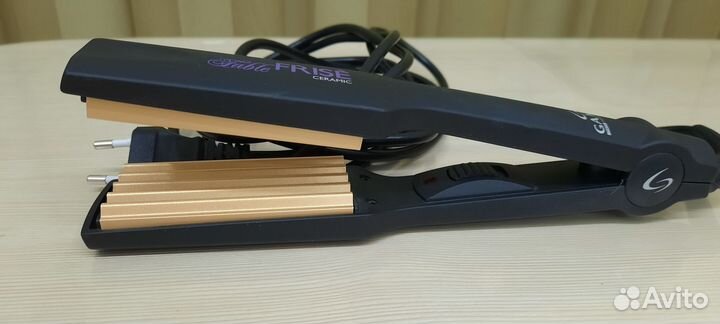 Щипцы гофре для волос керамика GA.MA Fable