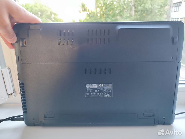 Ноутбук asus x550ca 8gb 2117u