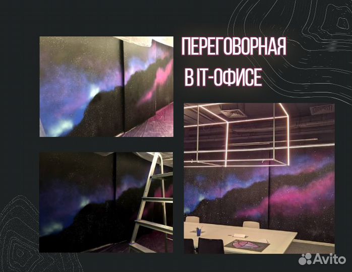 Услуги художника. Граффити. Роспись. Логотипы