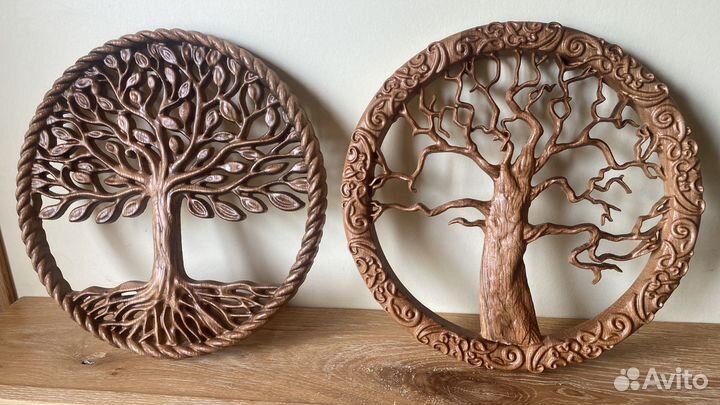 Резное панно Древо Жизни