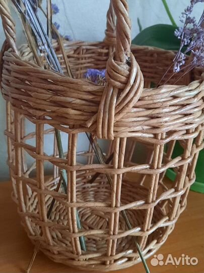 Корзина плетеная