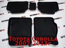Коврики EVA 3D Toyota Corolla 2007-2013г с бортами