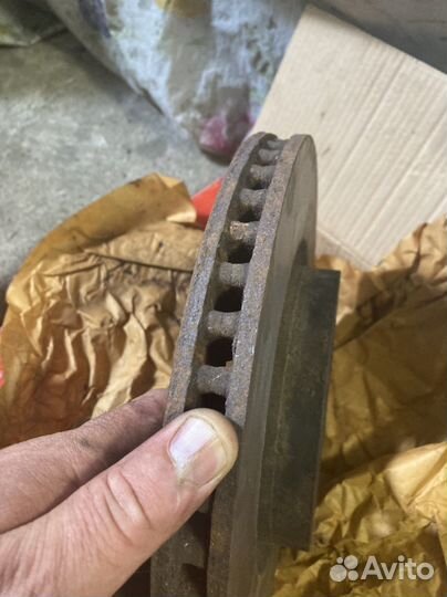 Тормозные диски toyota rav 4 комплект