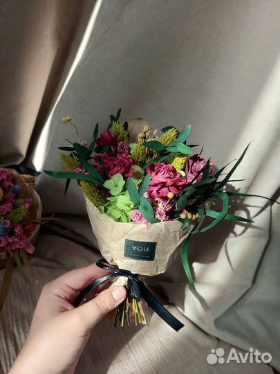 Букеты из стаб. растений