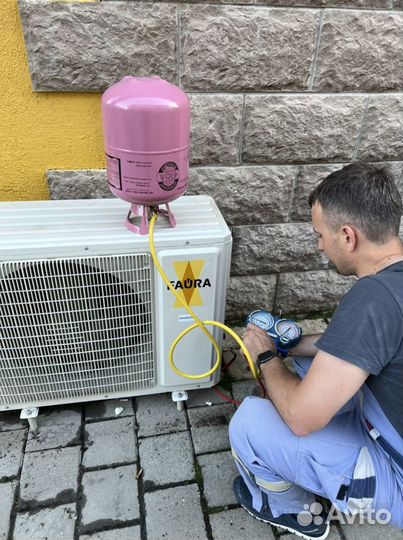 Чистка кондиционеров. Заправка фреоном