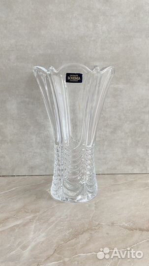 Хрустальная ваза bohemia