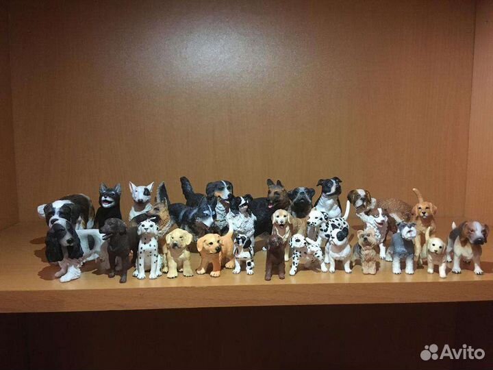 Фигурки собак Schleich, Papo, Mojo