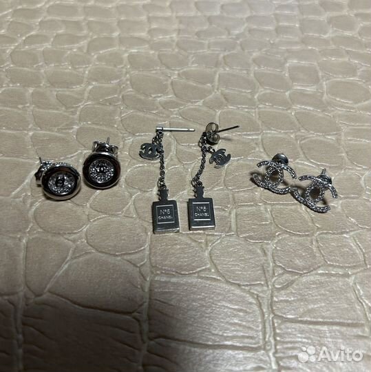 Серьги Chanel
