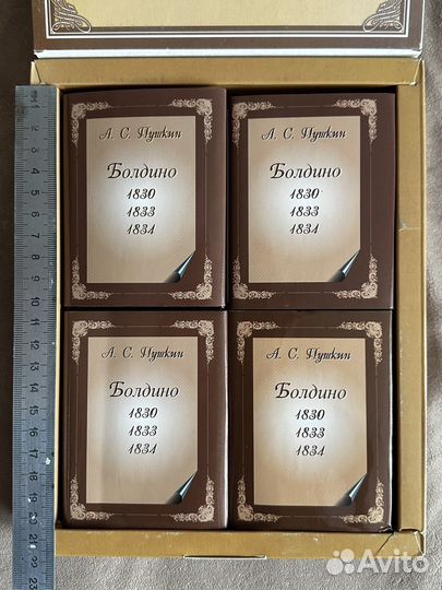 Подарочный набор мини-книг А.С. Пушкин