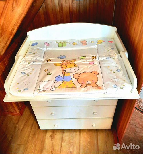 Матрас на пеленальный комод