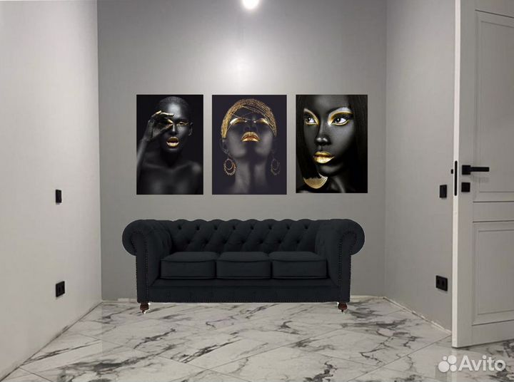 Картины модульные глянцевые в интерьер