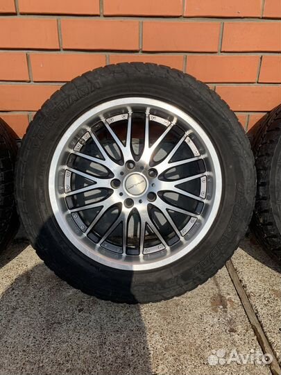 Шины yokohama 225 60 r17+диски sakura