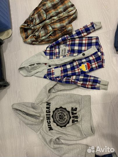 Вещи пакетом на мальчика 110-116